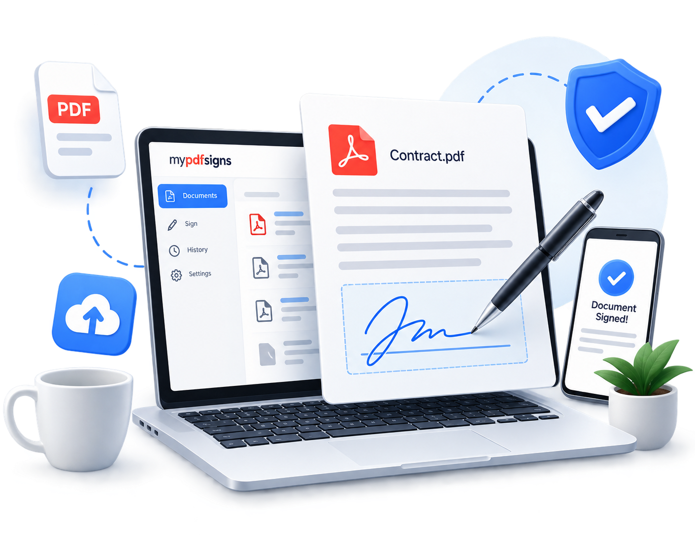 Sign your PDF documents online with mypdfsigns